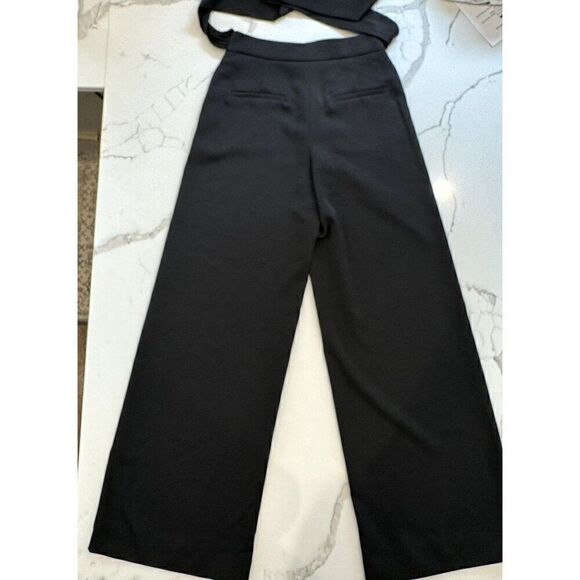 Ted Baker Maurli Wide-Leg Trouser in Black Size 0 - Picture 3 of 5